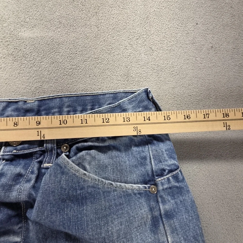 Vintage Levis Engineered Jeans Mens Blue Twisted Button Fly Med Wash Fits 28x32